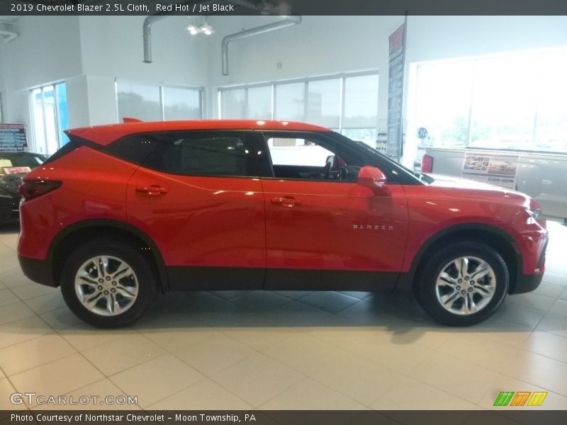 Red Hot / Jet Black 2019 Chevrolet Blazer 2.5L Cloth