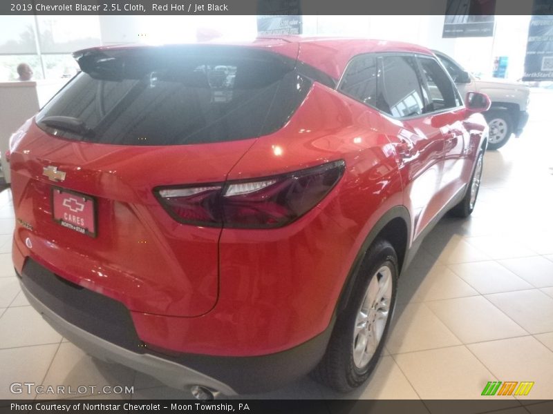 Red Hot / Jet Black 2019 Chevrolet Blazer 2.5L Cloth
