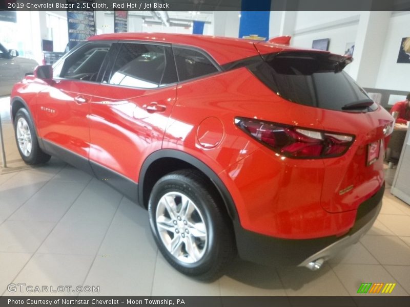 Red Hot / Jet Black 2019 Chevrolet Blazer 2.5L Cloth