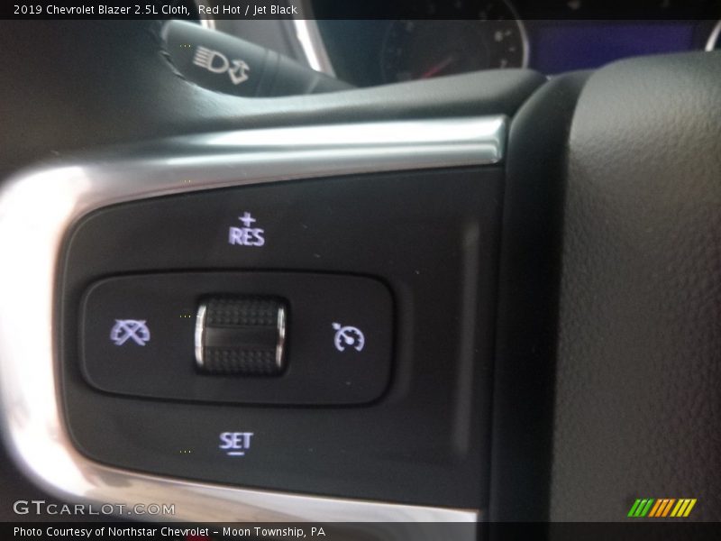 Red Hot / Jet Black 2019 Chevrolet Blazer 2.5L Cloth