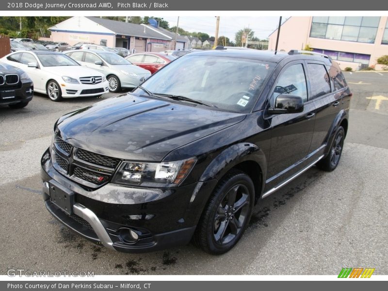 Pitch Black / Black 2018 Dodge Journey Crossroad AWD