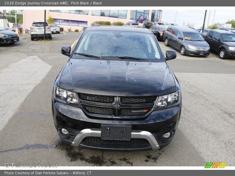 Pitch Black / Black 2018 Dodge Journey Crossroad AWD