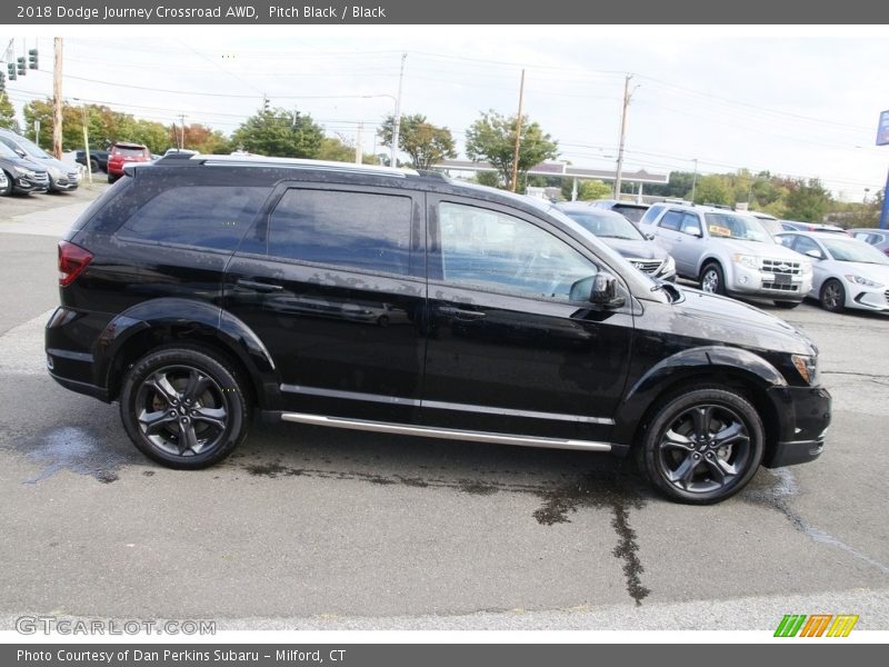 Pitch Black / Black 2018 Dodge Journey Crossroad AWD