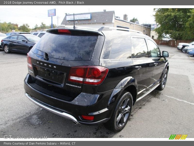 Pitch Black / Black 2018 Dodge Journey Crossroad AWD