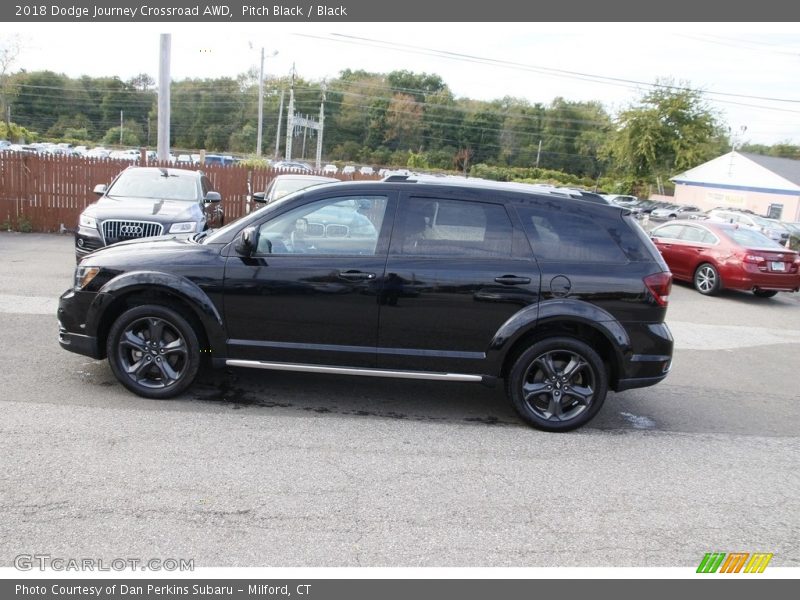 Pitch Black / Black 2018 Dodge Journey Crossroad AWD