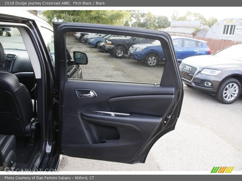 Pitch Black / Black 2018 Dodge Journey Crossroad AWD