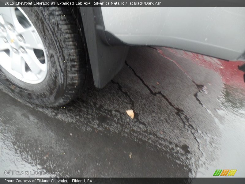 Silver Ice Metallic / Jet Black/Dark Ash 2019 Chevrolet Colorado WT Extended Cab 4x4