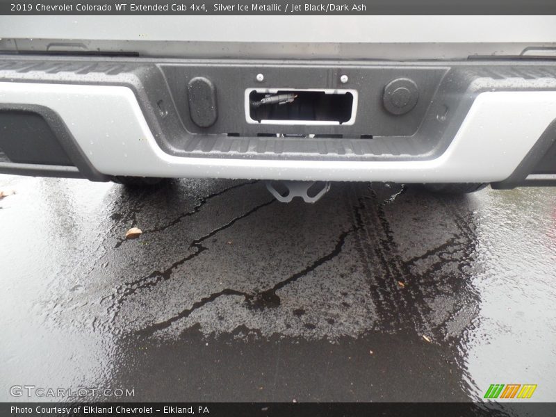 Silver Ice Metallic / Jet Black/Dark Ash 2019 Chevrolet Colorado WT Extended Cab 4x4