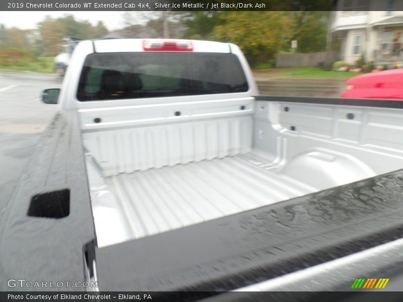 Silver Ice Metallic / Jet Black/Dark Ash 2019 Chevrolet Colorado WT Extended Cab 4x4