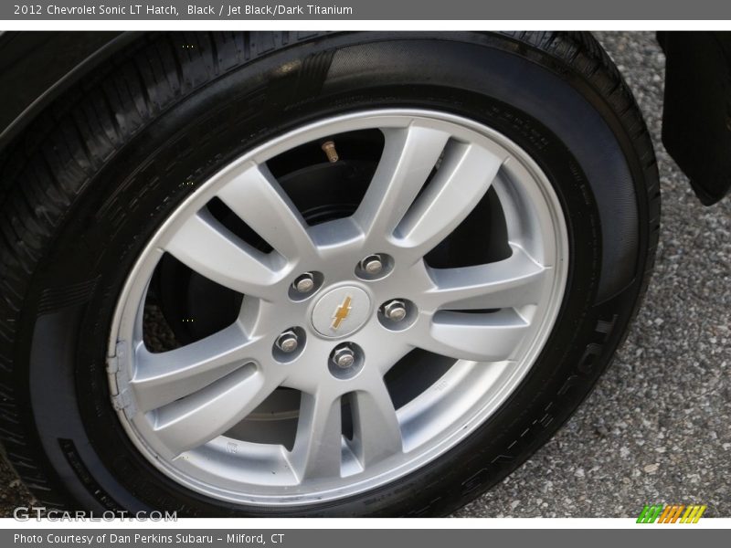 Black / Jet Black/Dark Titanium 2012 Chevrolet Sonic LT Hatch