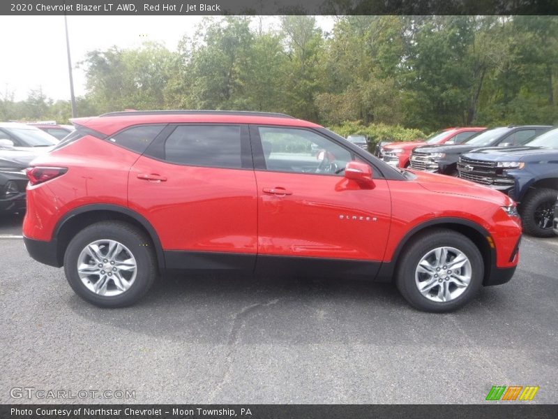 Red Hot / Jet Black 2020 Chevrolet Blazer LT AWD