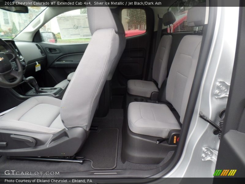 Silver Ice Metallic / Jet Black/Dark Ash 2019 Chevrolet Colorado WT Extended Cab 4x4