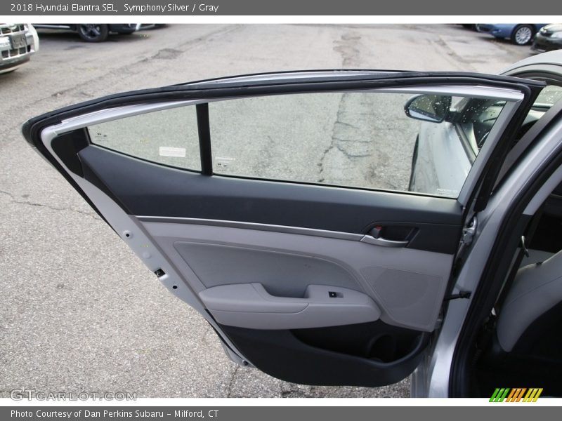 Symphony Silver / Gray 2018 Hyundai Elantra SEL