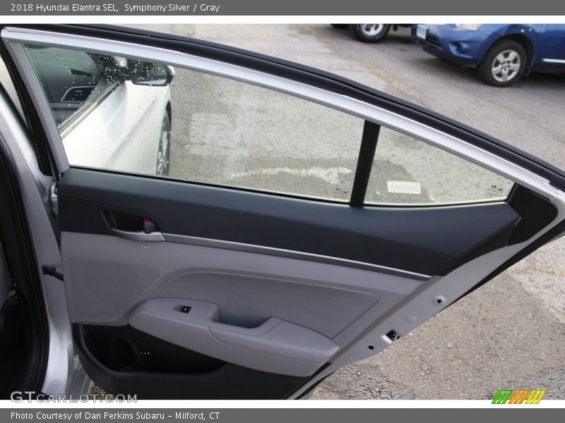 Symphony Silver / Gray 2018 Hyundai Elantra SEL