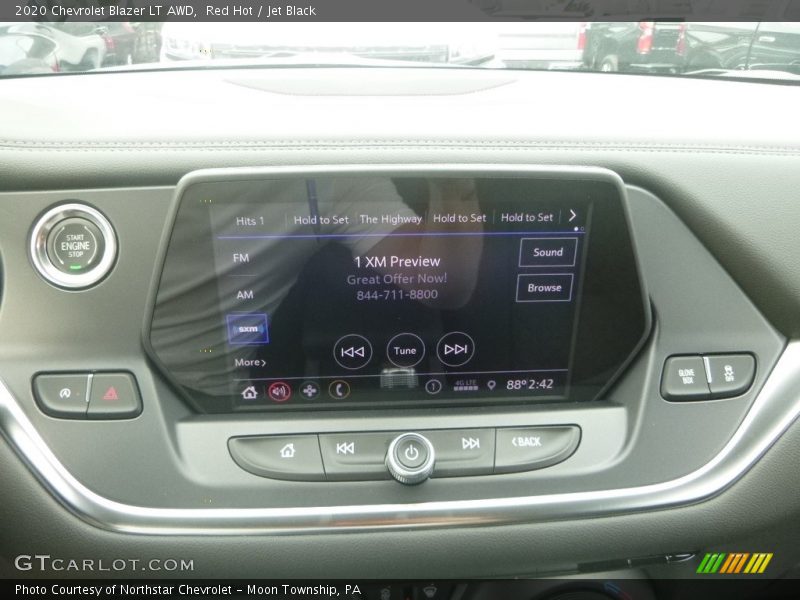 Controls of 2020 Blazer LT AWD