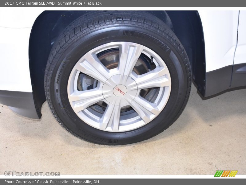 Summit White / Jet Black 2017 GMC Terrain SLE AWD