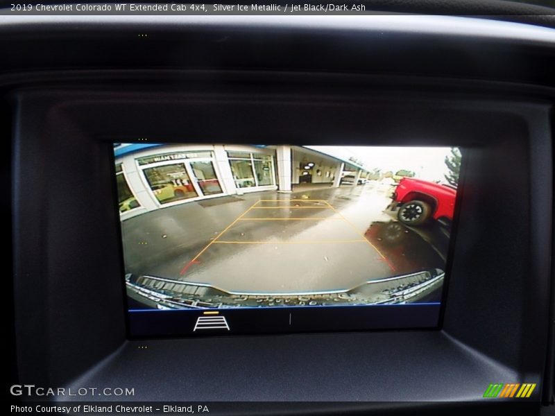 Silver Ice Metallic / Jet Black/Dark Ash 2019 Chevrolet Colorado WT Extended Cab 4x4