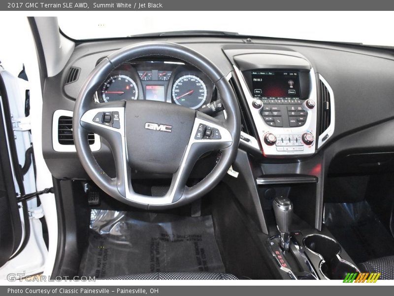 Summit White / Jet Black 2017 GMC Terrain SLE AWD