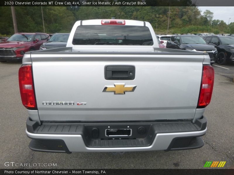 Silver Ice Metallic / Ash Gray/Jet Black 2020 Chevrolet Colorado WT Crew Cab 4x4