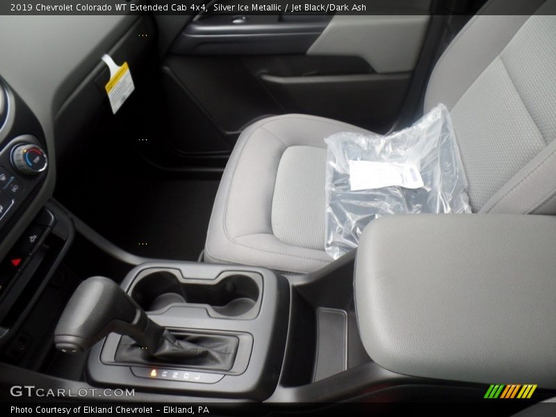 Silver Ice Metallic / Jet Black/Dark Ash 2019 Chevrolet Colorado WT Extended Cab 4x4