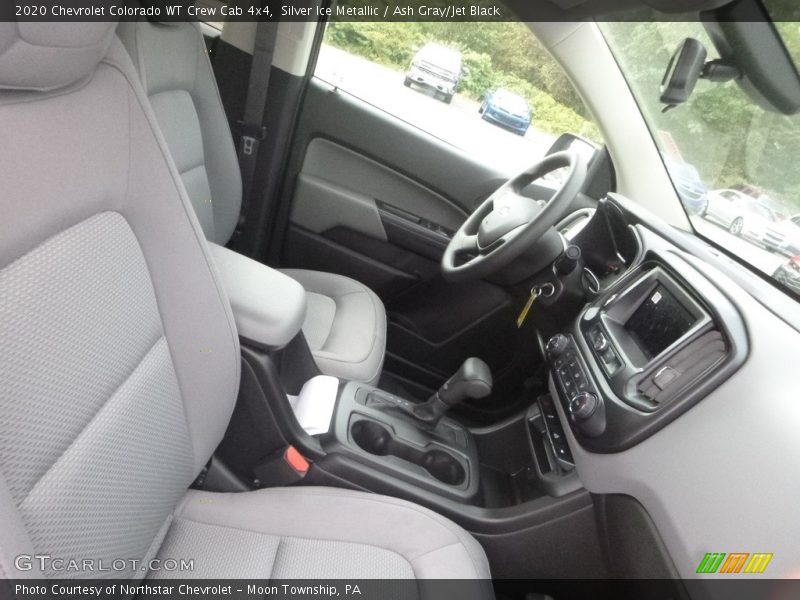 Silver Ice Metallic / Ash Gray/Jet Black 2020 Chevrolet Colorado WT Crew Cab 4x4