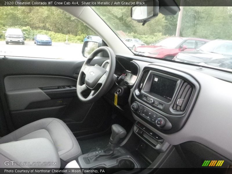 Silver Ice Metallic / Ash Gray/Jet Black 2020 Chevrolet Colorado WT Crew Cab 4x4