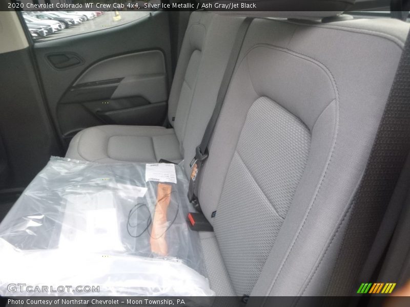 Silver Ice Metallic / Ash Gray/Jet Black 2020 Chevrolet Colorado WT Crew Cab 4x4