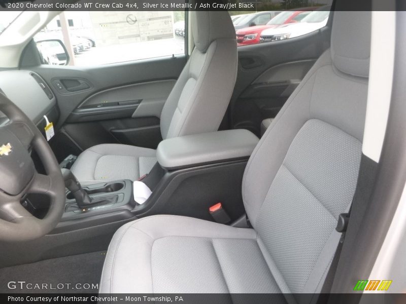 Silver Ice Metallic / Ash Gray/Jet Black 2020 Chevrolet Colorado WT Crew Cab 4x4