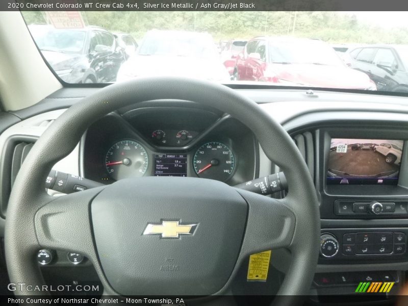 Silver Ice Metallic / Ash Gray/Jet Black 2020 Chevrolet Colorado WT Crew Cab 4x4