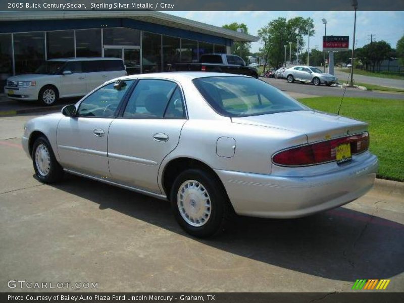 Sterling Silver Metallic / Gray 2005 Buick Century Sedan