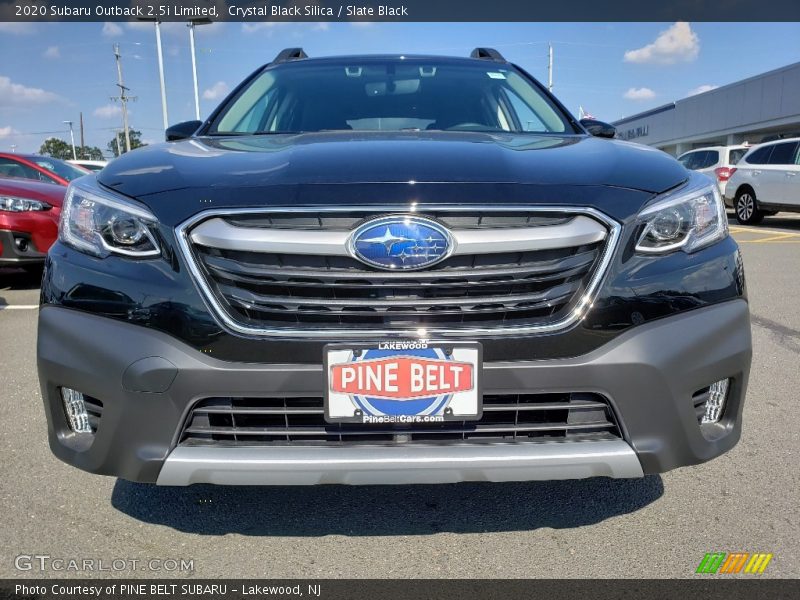 Crystal Black Silica / Slate Black 2020 Subaru Outback 2.5i Limited