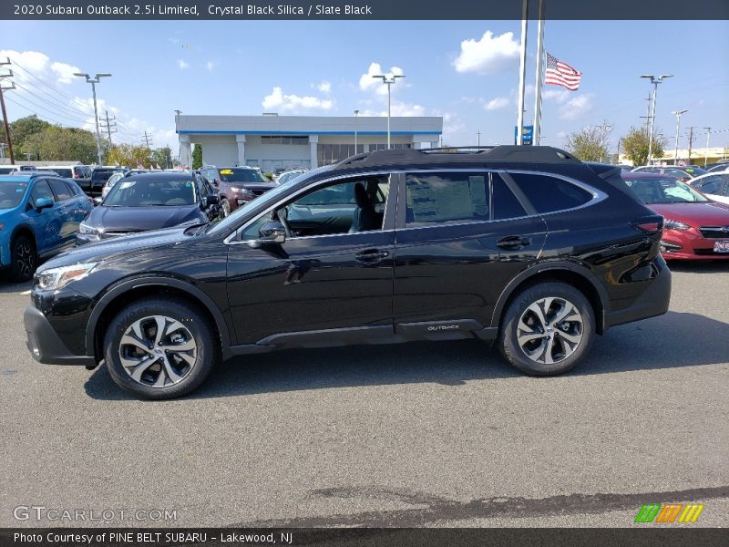 Crystal Black Silica / Slate Black 2020 Subaru Outback 2.5i Limited