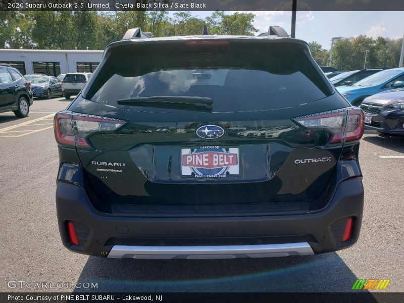 Crystal Black Silica / Slate Black 2020 Subaru Outback 2.5i Limited