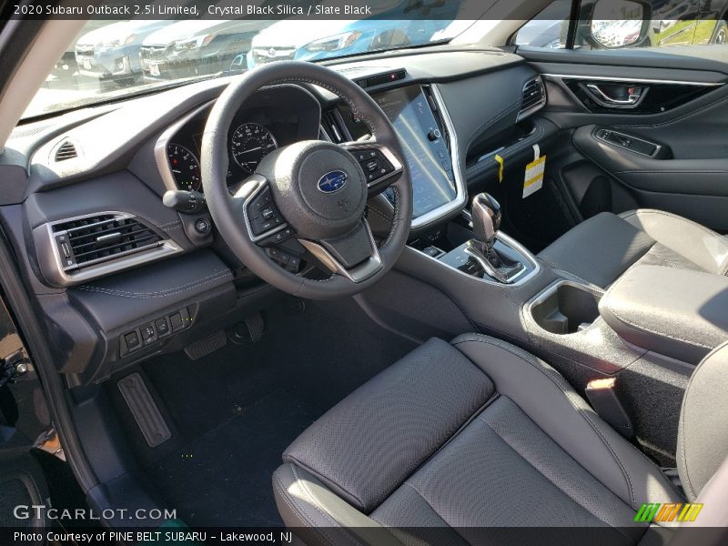  2020 Outback 2.5i Limited Slate Black Interior