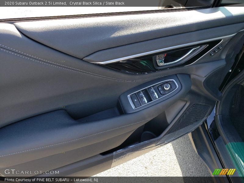 Crystal Black Silica / Slate Black 2020 Subaru Outback 2.5i Limited