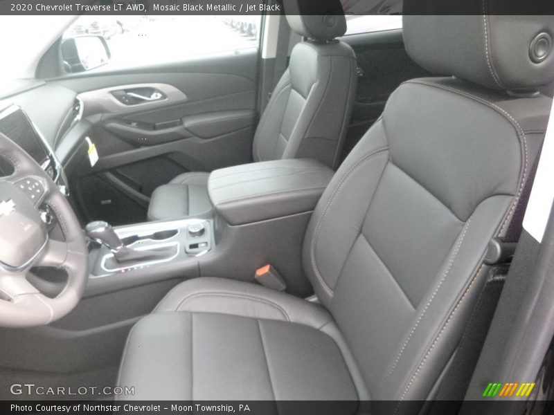 Mosaic Black Metallic / Jet Black 2020 Chevrolet Traverse LT AWD