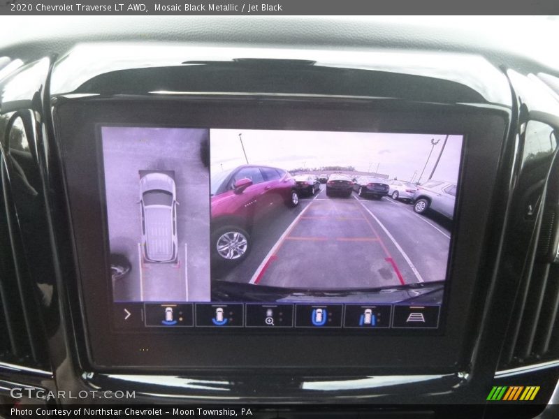 Mosaic Black Metallic / Jet Black 2020 Chevrolet Traverse LT AWD