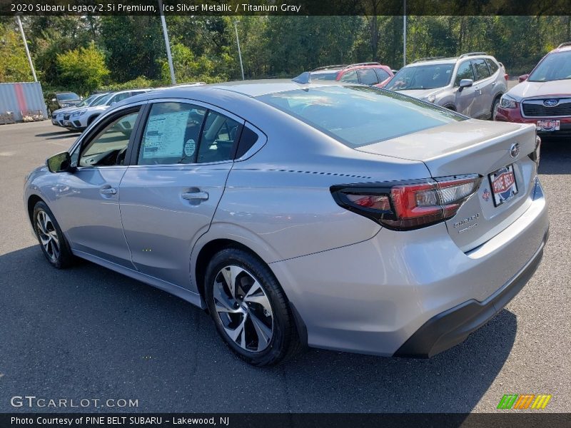 Ice Silver Metallic / Titanium Gray 2020 Subaru Legacy 2.5i Premium