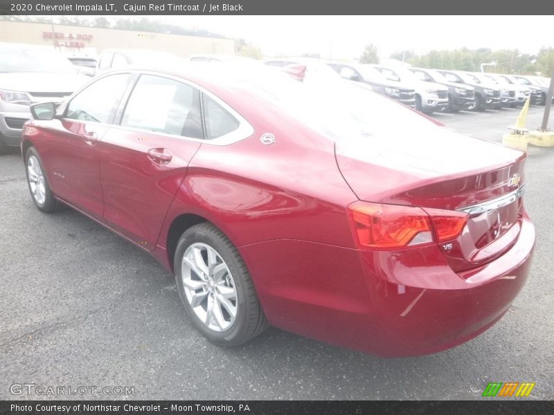 Cajun Red Tintcoat / Jet Black 2020 Chevrolet Impala LT