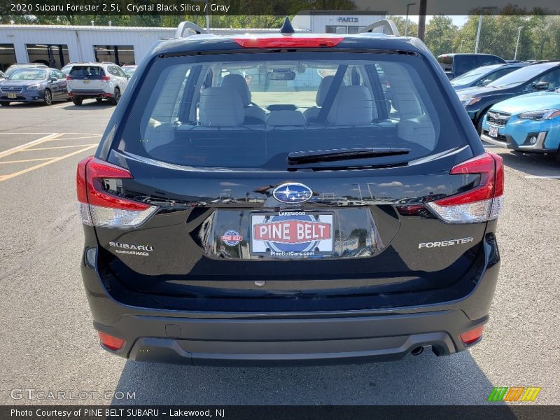 Crystal Black Silica / Gray 2020 Subaru Forester 2.5i
