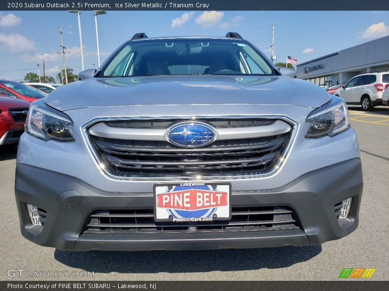 Ice Silver Metallic / Titanium Gray 2020 Subaru Outback 2.5i Premium