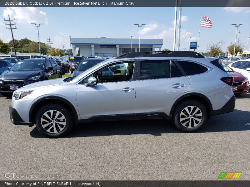Ice Silver Metallic / Titanium Gray 2020 Subaru Outback 2.5i Premium
