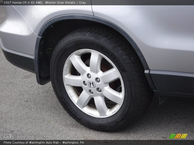 Whistler Silver Metallic / Gray 2007 Honda CR-V EX 4WD