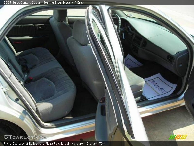 Sterling Silver Metallic / Gray 2005 Buick Century Sedan