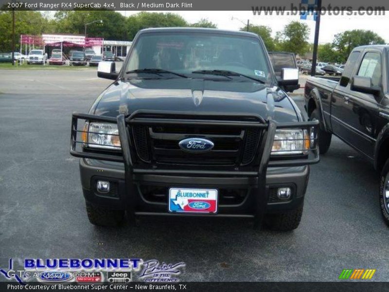 Black / Medium Dark Flint 2007 Ford Ranger FX4 SuperCab 4x4