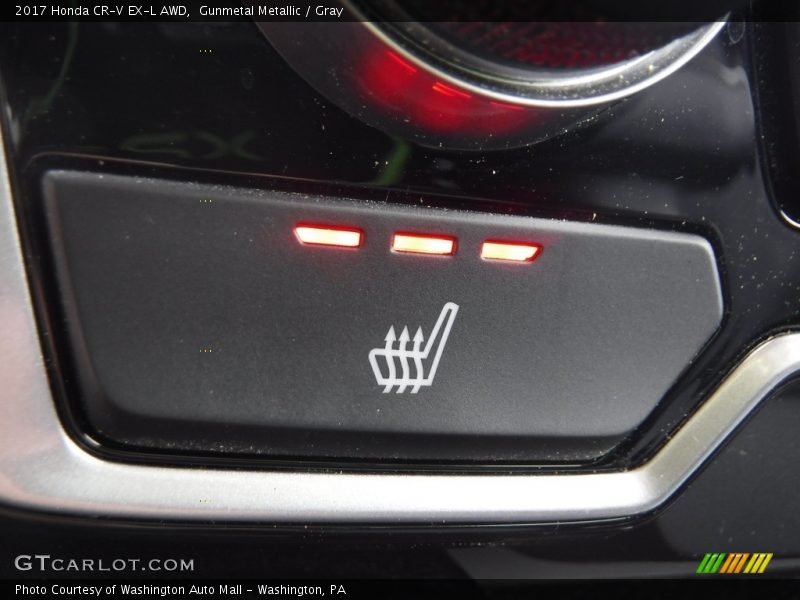 Gunmetal Metallic / Gray 2017 Honda CR-V EX-L AWD