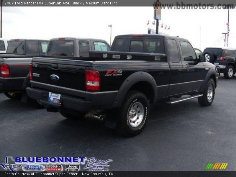 Black / Medium Dark Flint 2007 Ford Ranger FX4 SuperCab 4x4