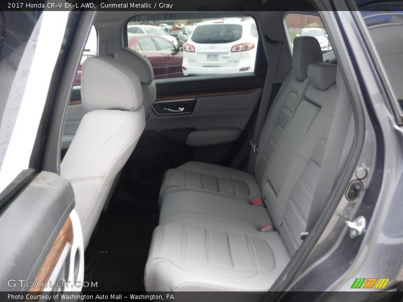 Gunmetal Metallic / Gray 2017 Honda CR-V EX-L AWD