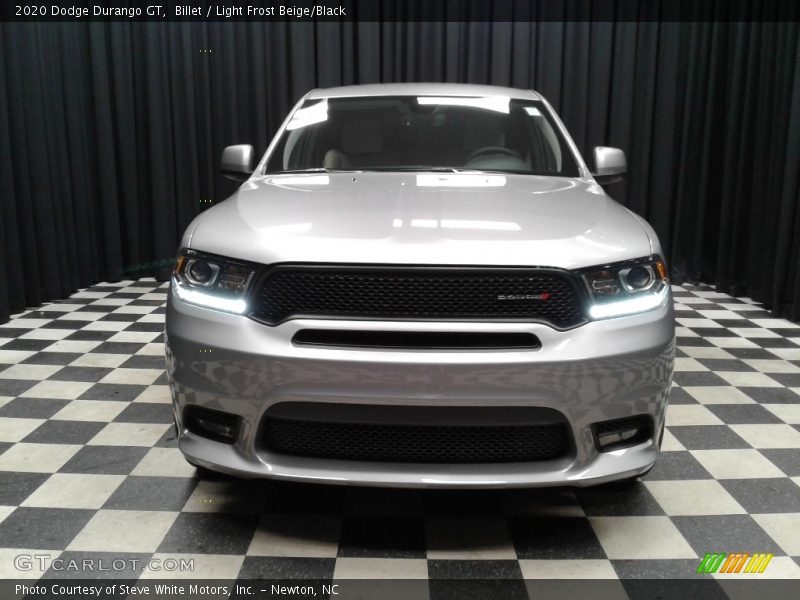 Billet / Light Frost Beige/Black 2020 Dodge Durango GT