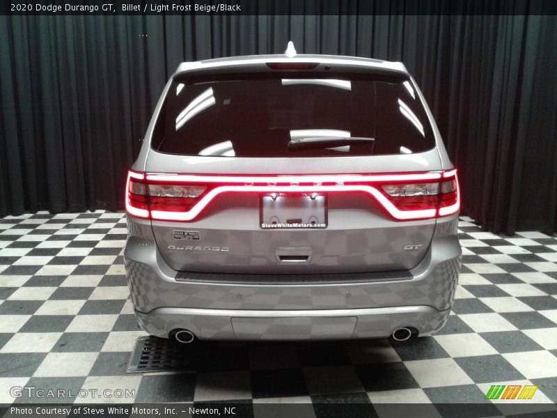 Billet / Light Frost Beige/Black 2020 Dodge Durango GT